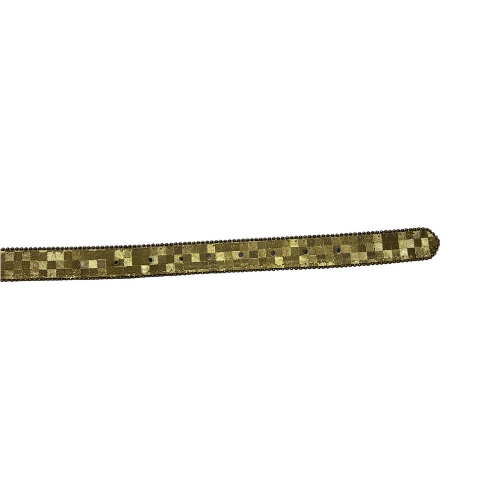 Elite Belt ~ Vintage Gold Belt ~ Measurements Pictured - Picture 6 of 16